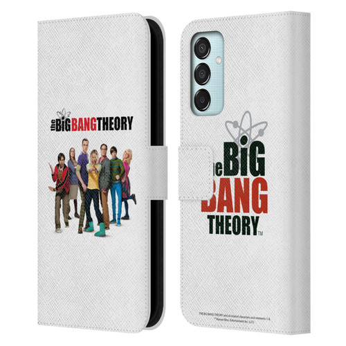 The Big Bang Theory Key Art Season 10 Leather Book Wallet Case Cover For Samsung Galaxy M15/F15 5G