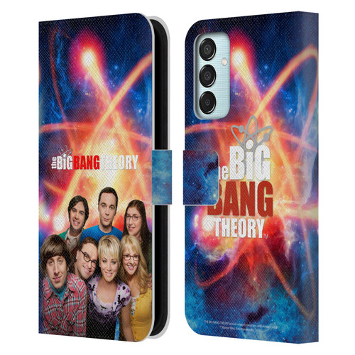 The Big Bang Theory Key Art Season 8 Leather Book Wallet Case Cover For Samsung Galaxy M15/F15 5G