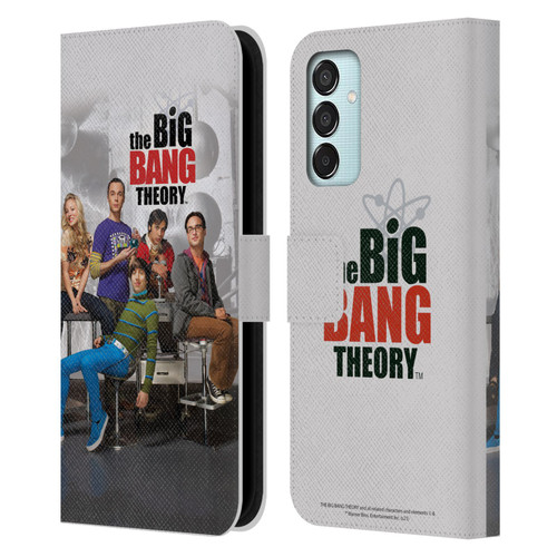 The Big Bang Theory Key Art Season 3 Leather Book Wallet Case Cover For Samsung Galaxy M15/F15 5G