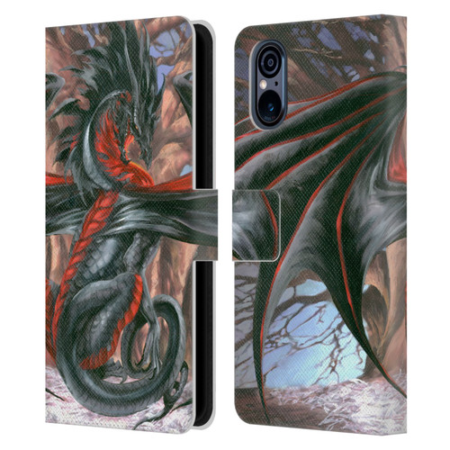 Ruth Thompson Dragons Malice Leather Book Wallet Case Cover For Sony Xperia 5 V 5G