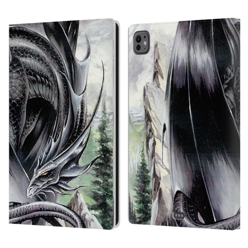 Ruth Thompson Dragons 2 Morning Stretch Leather Book Wallet Case Cover For Apple iPad Pro 11 M4 2024