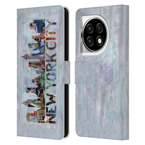 Artpoptart Travel New York Leather Book Wallet Case Cover For OPPO OnePlus Ace 3 5G
