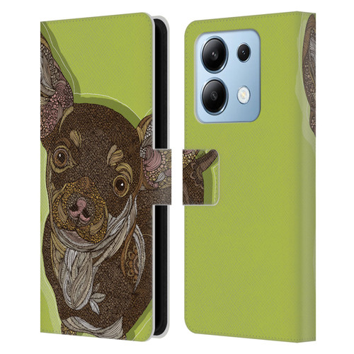 Valentina Dogs Chihuahua Leather Book Wallet Case Cover For Xiaomi Redmi Note 13/13 Pro 5G