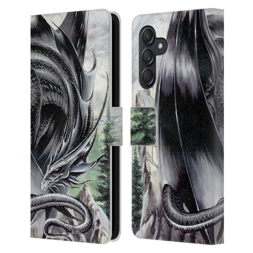 Ruth Thompson Dragons 2 Morning Stretch Leather Book Wallet Case Cover For Samsung Galaxy M55 5G