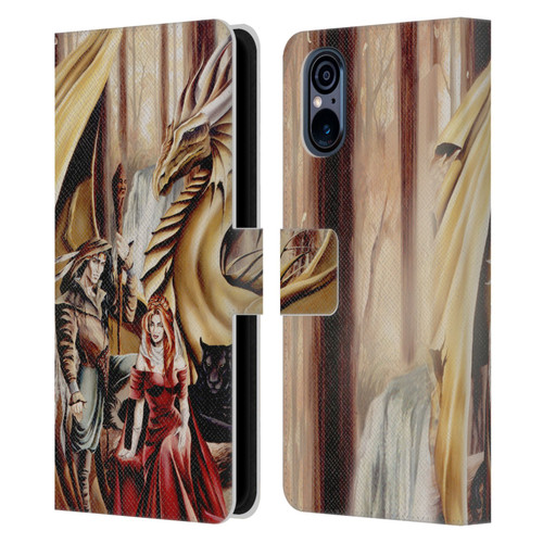 Ruth Thompson Dragons 2 Gathering Leather Book Wallet Case Cover For Sony Xperia 5 V 5G