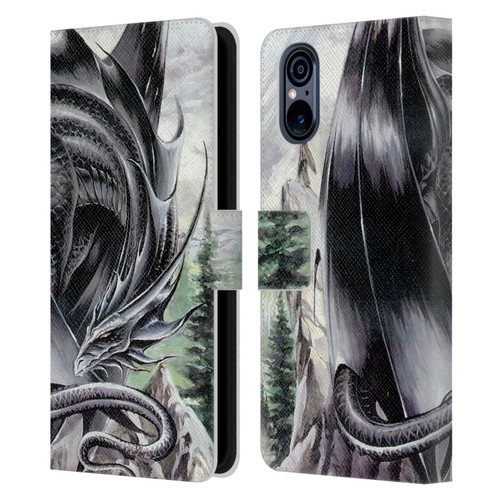 Ruth Thompson Dragons 2 Morning Stretch Leather Book Wallet Case Cover For Sony Xperia 5 V 5G