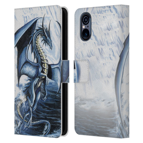 Ruth Thompson Dragons 2 Spirit of the Ice Leather Book Wallet Case Cover For Sony Xperia 5 V 5G