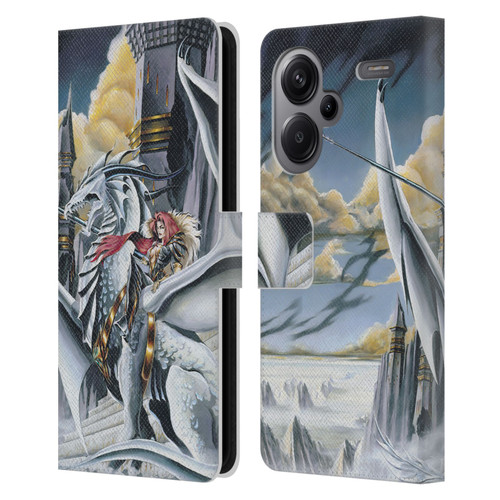 Ruth Thompson Dragons 2 Warring Tribes Leather Book Wallet Case Cover For Xiaomi Redmi Note 13 Pro Plus 5G