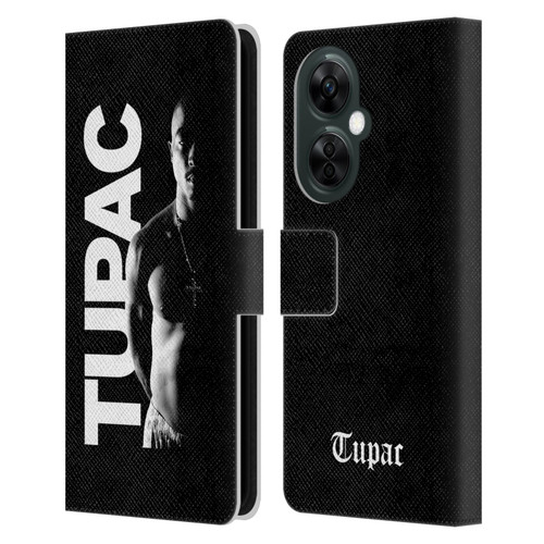 Tupac Shakur Key Art Black And White Leather Book Wallet Case Cover For OnePlus Nord CE 3 Lite 5G