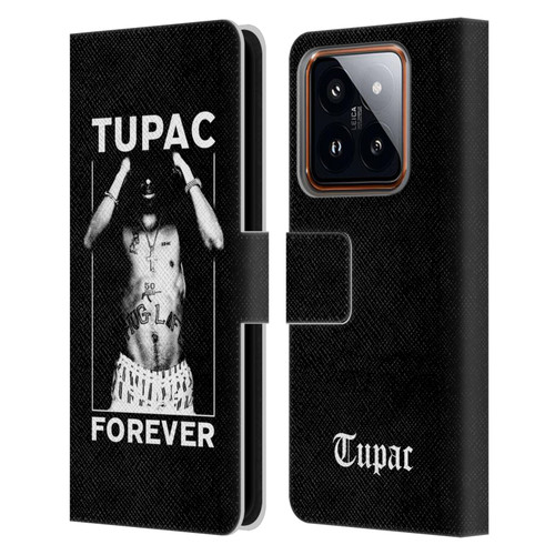 Tupac Shakur Key Art Forever Leather Book Wallet Case Cover For Xiaomi 14