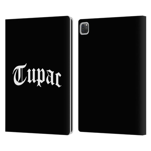 Tupac Shakur Logos Old English 2 Leather Book Wallet Case Cover For Apple iPad Pro 13 M4 2024