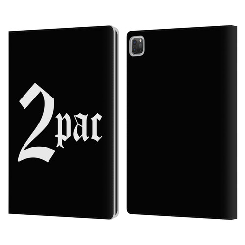 Tupac Shakur Logos Old English Leather Book Wallet Case Cover For Apple iPad Pro 13 M4 2024