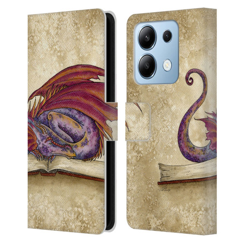 Amy Brown Folklore Bookworm 2 Leather Book Wallet Case Cover For Xiaomi Redmi Note 13/13 Pro 5G