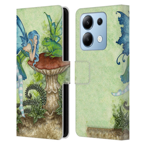 Amy Brown Pixies Frog Gossip Leather Book Wallet Case Cover For Xiaomi Redmi Note 13/13 Pro 5G