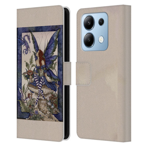 Amy Brown Pixies Bottom Of The Garden Leather Book Wallet Case Cover For Xiaomi Redmi Note 13/13 Pro 5G