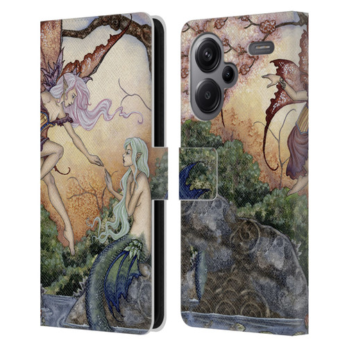 Amy Brown Pixies The Introduction Leather Book Wallet Case Cover For Xiaomi Redmi Note 13 Pro Plus 5G