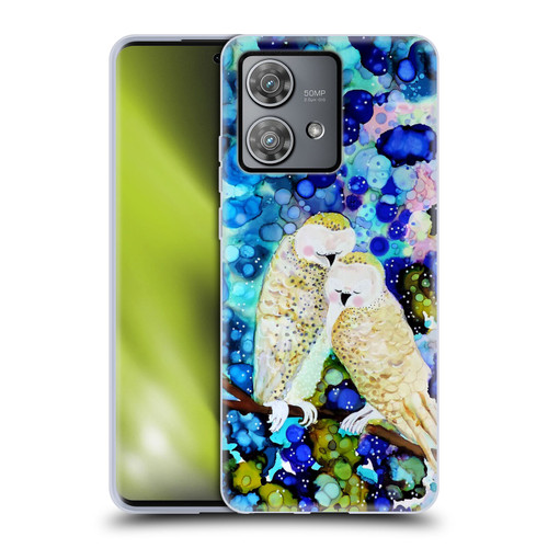 Sylvie Demers Birds 3 Owls Soft Gel Case for Motorola Edge 40 Neo 5G