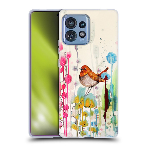 Sylvie Demers Birds 3 Sienna Soft Gel Case for Motorola Moto Edge 40 Pro