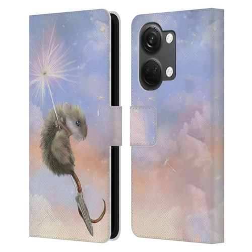 Ash Evans Animals Dandelion Mouse Leather Book Wallet Case Cover For OnePlus Nord 3 5G