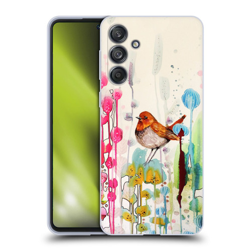 Sylvie Demers Birds 3 Sienna Soft Gel Case for Samsung Galaxy M55 5G