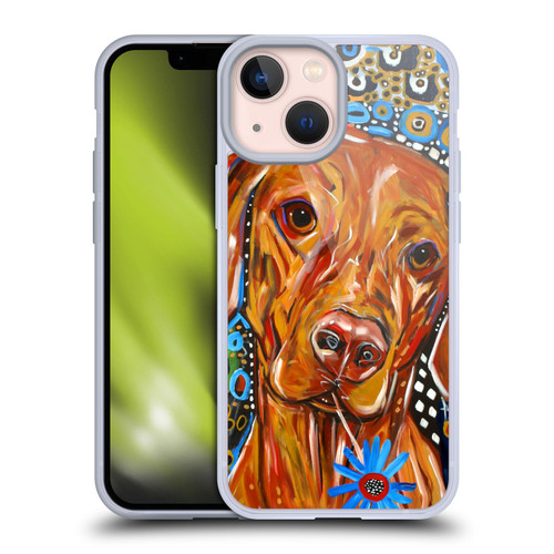 Mad Dog Art Gallery Dogs 2 Viszla Soft Gel Case for Apple iPhone 13 Mini