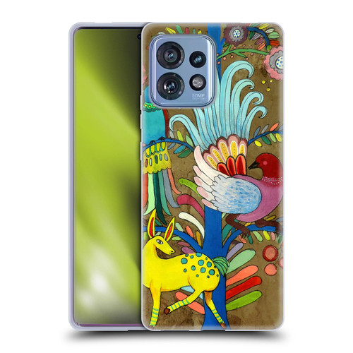 Sylvie Demers Floral Allure Soft Gel Case for Motorola Moto Edge 40 Pro