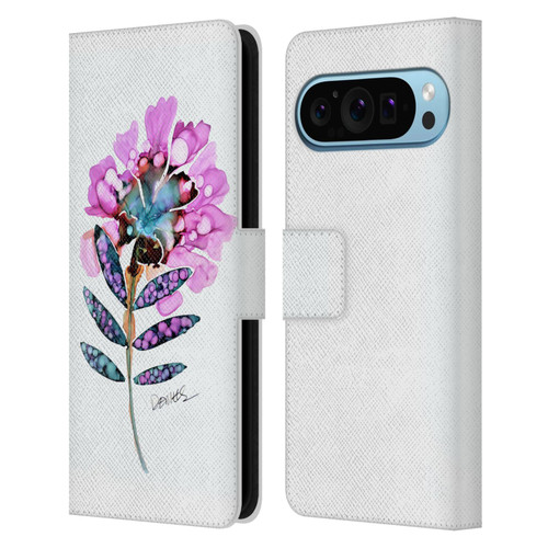 Sylvie Demers Nature Fleur Leather Book Wallet Case Cover For Google Pixel 9 / Pixel 9 Pro