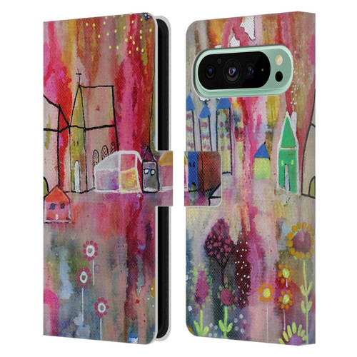 Sylvie Demers Nature House Horizon Leather Book Wallet Case Cover For Google Pixel 9 Pro XL
