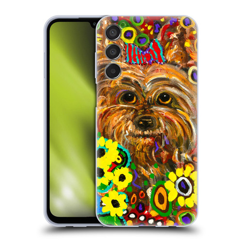 Mad Dog Art Gallery Dogs 2 Yorkie Soft Gel Case for Samsung Galaxy M15/F15 5G