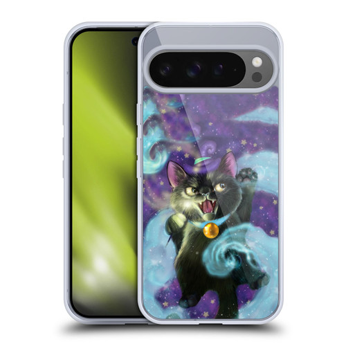 Ash Evans Black Cats Magic Witch Soft Gel Case for Google Pixel 9 Pro XL
