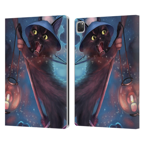 Ash Evans Black Cats 2 Magical Leather Book Wallet Case Cover For Apple iPad Pro 13 M4 2024