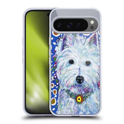 Mad Dog Art Gallery Dogs Westie Soft Gel Case for Google Pixel 9 Pro XL