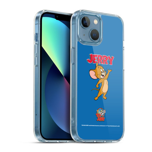 Tom and Jerry Characters Jerry Soft Gel Case for Apple iPhone 13 Mini & MagSafe