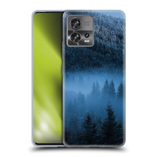 Patrik Lovrin Magical Foggy Landscape Magical Fog Over Snowy Forest Soft Gel Case for Motorola Moto Edge 30 Fusion