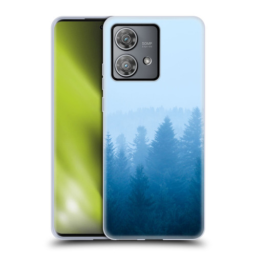 Patrik Lovrin Magical Foggy Landscape Fog Over Forest Soft Gel Case for Motorola Edge 40 Neo 5G