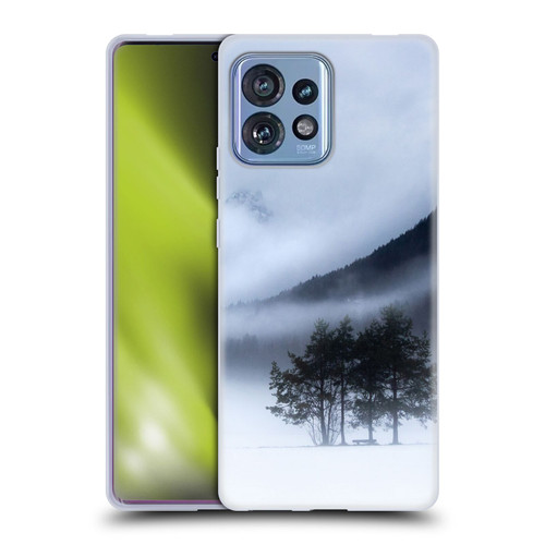 Patrik Lovrin Magical Foggy Landscape Fog, Mountains And A Tree Soft Gel Case for Motorola Moto Edge 40 Pro