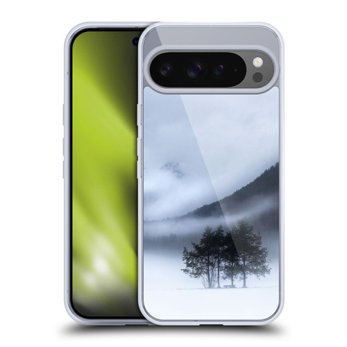 Patrik Lovrin Magical Foggy Landscape Fog, Mountains And A Tree Soft Gel Case for Google Pixel 9 Pro XL