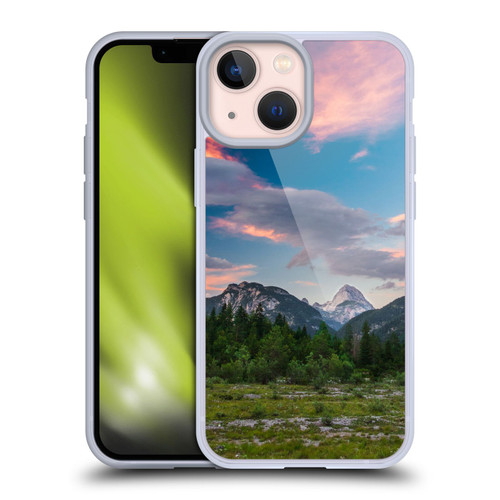 Patrik Lovrin Magical Sunsets Amazing Clouds Over Mountain Soft Gel Case for Apple iPhone 13 Mini
