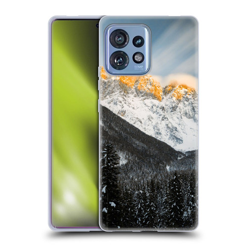 Patrik Lovrin Magical Sunsets Last Light On Slovenian Alps Soft Gel Case for Motorola Moto Edge 40 Pro