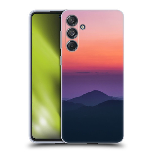 Patrik Lovrin Magical Sunsets Layers Soft Gel Case for Samsung Galaxy M55 5G