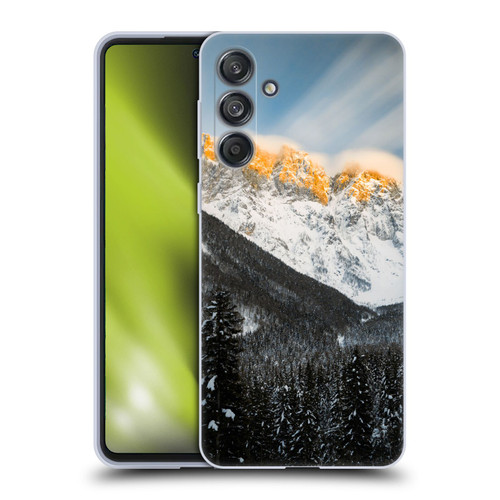 Patrik Lovrin Magical Sunsets Last Light On Slovenian Alps Soft Gel Case for Samsung Galaxy M55 5G