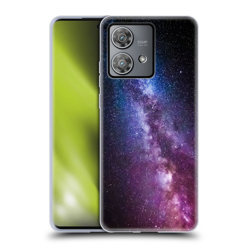 Patrik Lovrin Night Sky Milky Way Bright Colors Soft Gel Case for Motorola Edge 40 Neo 5G