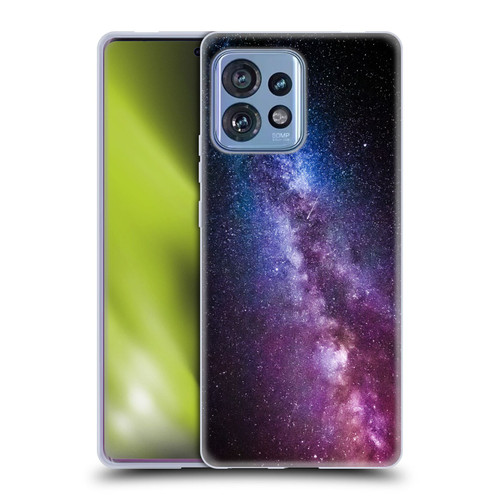 Patrik Lovrin Night Sky Milky Way Bright Colors Soft Gel Case for Motorola Moto Edge 40 Pro