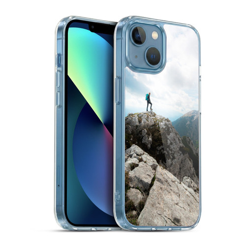 Patrik Lovrin Wanderlust Looking Over New Adventures Soft Gel Case for Apple iPhone 13 Mini & MagSafe