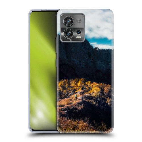 Patrik Lovrin Wanderlust In Awe Of The Mountains Soft Gel Case for Motorola Moto Edge 30 Fusion