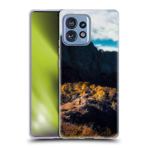 Patrik Lovrin Wanderlust In Awe Of The Mountains Soft Gel Case for Motorola Moto Edge 40 Pro