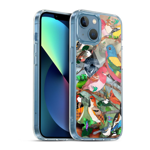 Suzan Lind Birds Medley 2 Soft Gel Case for Apple iPhone 13 Mini & MagSafe