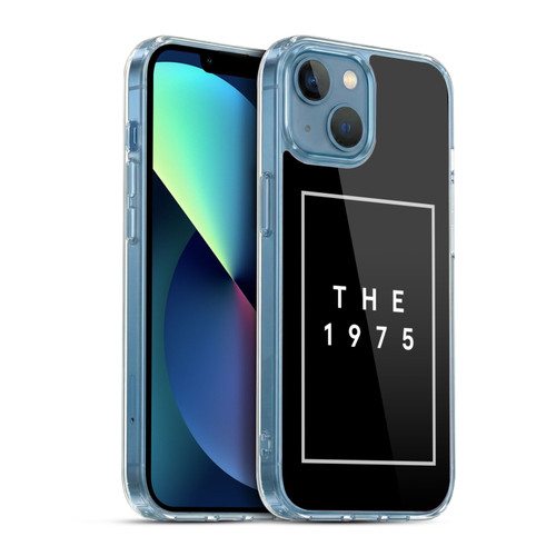 The 1975 Key Art Logo Black Soft Gel Case for Apple iPhone 13 Mini & MagSafe