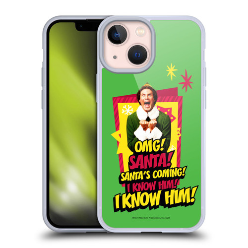 Elf Movie Graphics 1 Buddy Soft Gel Case for Apple iPhone 13 Mini