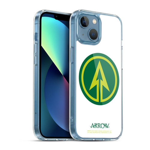 Arrow TV Series Graphics Logo Soft Gel Case for Apple iPhone 13 Mini & MagSafe